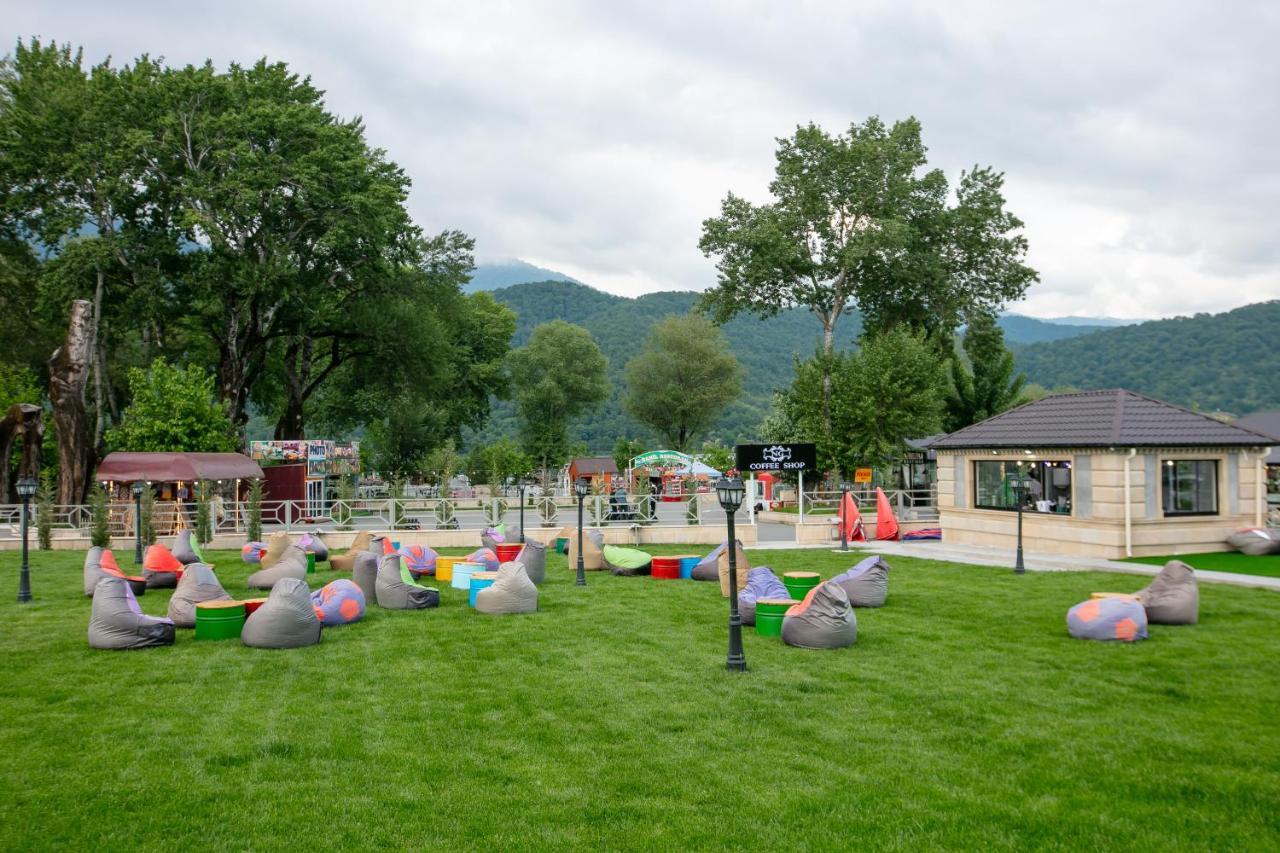 Nohur Hotel Gabala Nohurqislaq Buitenkant foto