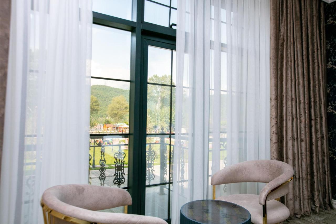 Nohur Hotel Gabala Nohurqislaq Buitenkant foto